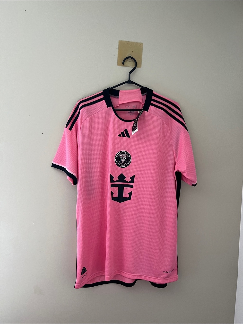Adidas Inter Miami CF 24/25 Pink Authentic Jersey XL Messi Style